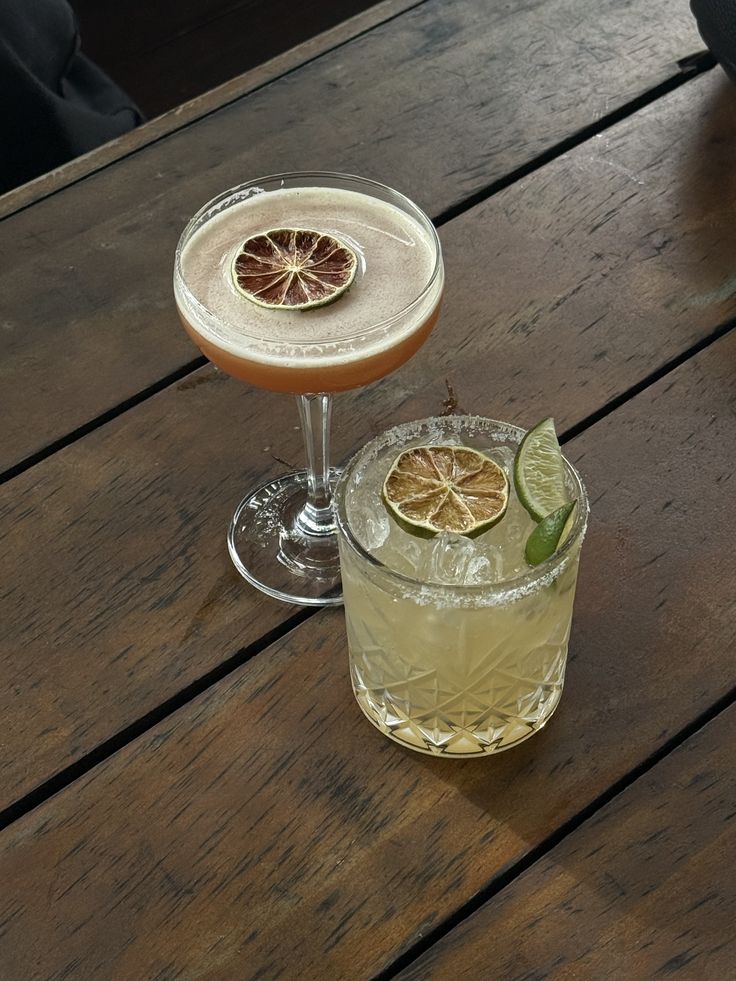 Refined glassware prepared for a relaxed drink